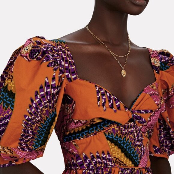 FARM Rio - Beaded Macaws Midi Dress - Picture 3 of 14